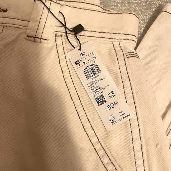 Garage Cargo Pants (off white) - Picture 3 of 3